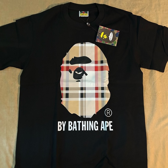 BAPE x Burberry Black Shirt - Picture 1 of 3